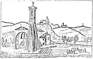 Déplacement d'un clocher au 18ème siècle