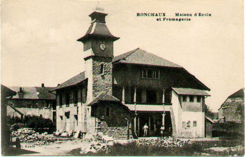 La fromagerie-école vers 1930