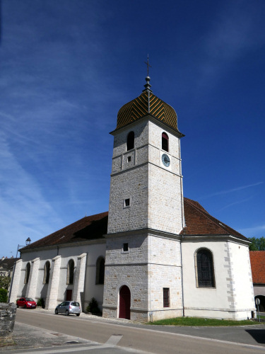 L'église d'Arlay, photo Y. Bessero