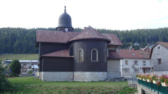 L'église de Bois d'Amont, photo O. Pernot
